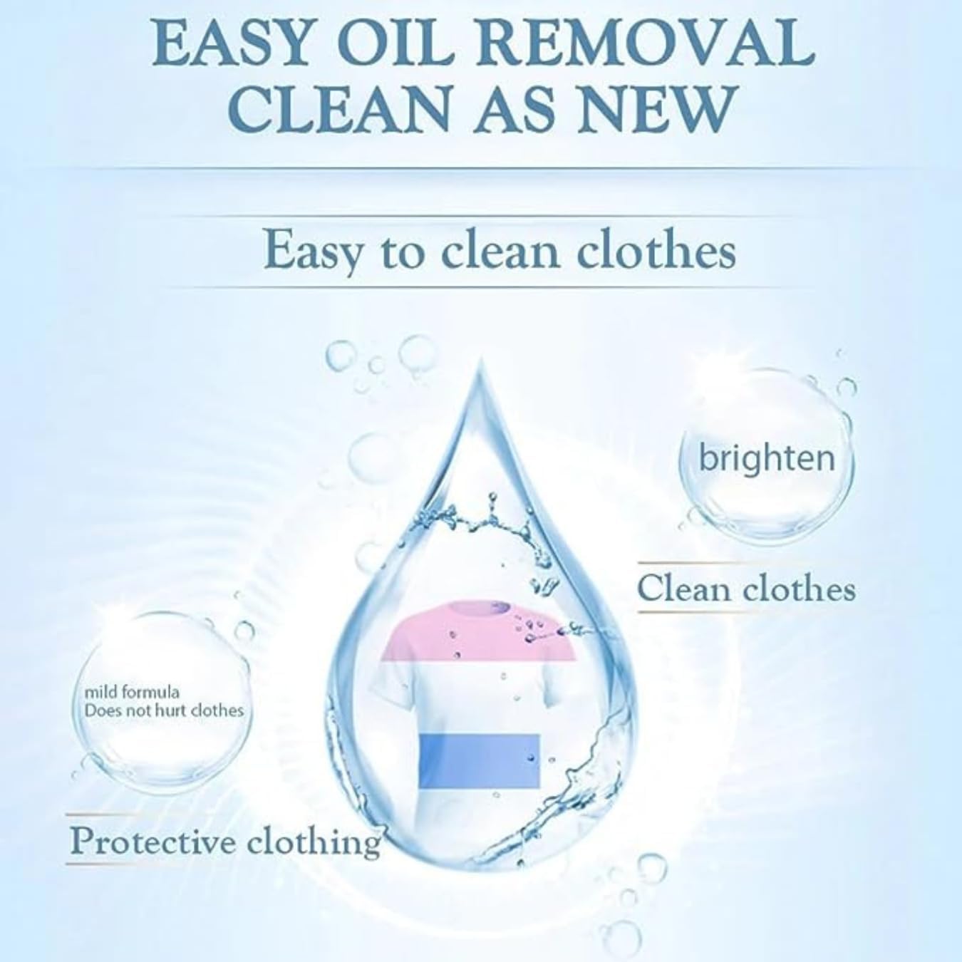 Active Enzyme Laundry Stain Remover - 100ml (Buy 1 Get 1 Free!)